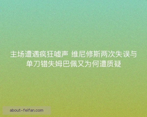 主场遭遇疯狂嘘声 维尼修斯两次失误与单刀错失姆巴佩又为何遭质疑